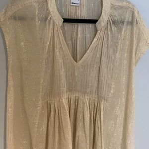 Gina Tricot size L cotton rope with gold tread